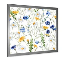WildFlowers Chamomile and Clover Bell II  Wall Art