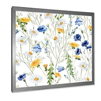WildFlowers Chamomile and Clover Bell II  Wall Art