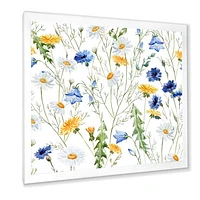 WildFlowers Chamomile and Clover Bell II  Wall Art