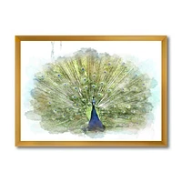 Toile « Peacock Bird »