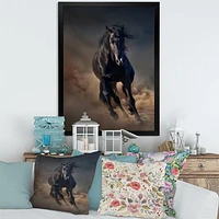 Portrait of Thoroughbred Nonius Stallion Horse I  Wall Art
