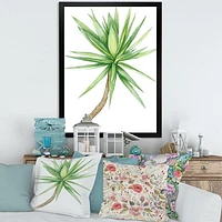 Detail of Yucca Tree  Canvas Wall Art Print