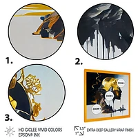 Double Explosure Of Man Dream Wall Art