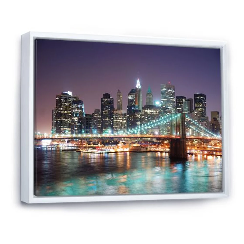 New York City Manhattan Skyscrapers  Wall Art
