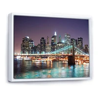 New York City Manhattan Skyscrapers  Wall Art