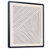 Minimal Geometrical Lines II  Wall Art