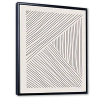 Minimal Geometrical Lines II  Wall Art