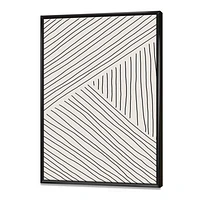 Minimal Geometrical Lines II  Wall Art