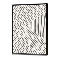 Minimal Geometrical Lines II  Wall Art