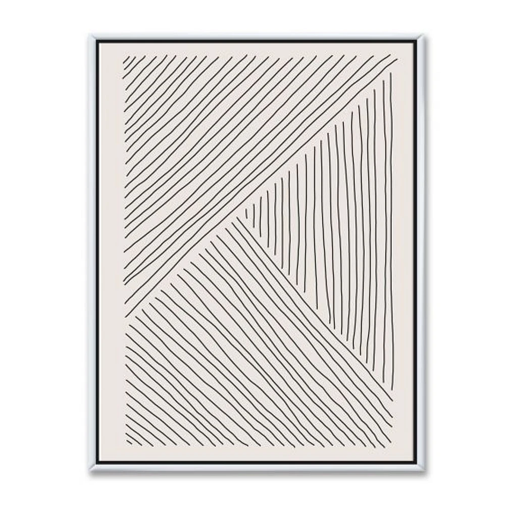 Minimal Geometrical Lines II  Wall Art