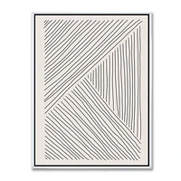 Minimal Geometrical Lines II  Wall Art