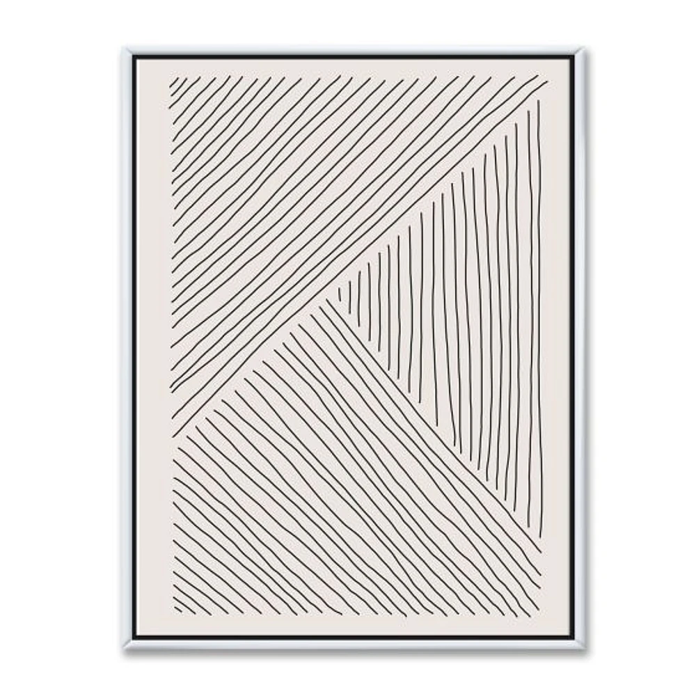 Minimal Geometrical Lines II  Wall Art