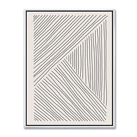 Minimal Geometrical Lines II  Wall Art
