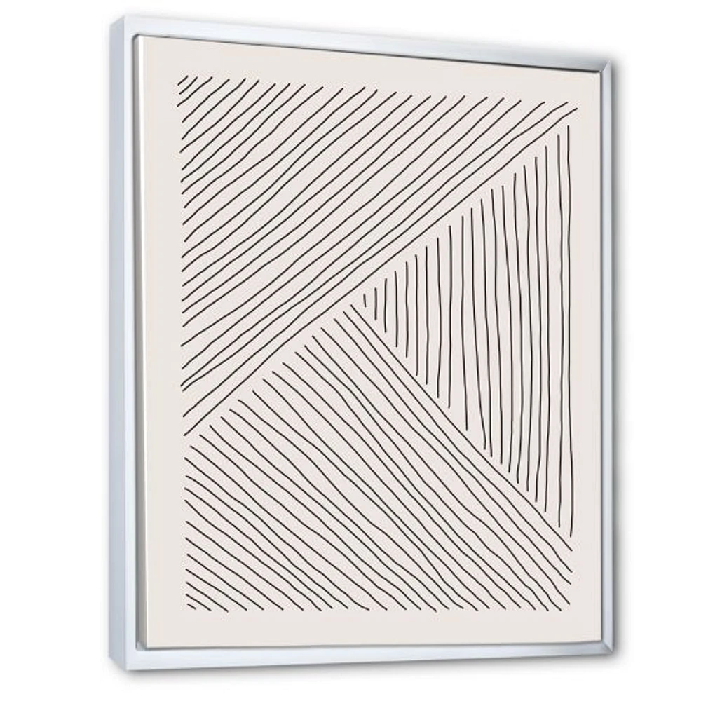 Minimal Geometrical Lines II  Wall Art