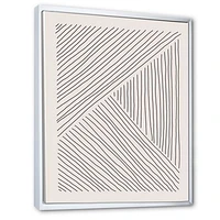 Minimal Geometrical Lines II  Wall Art