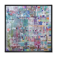 Matrix Colour Field  Wall Art