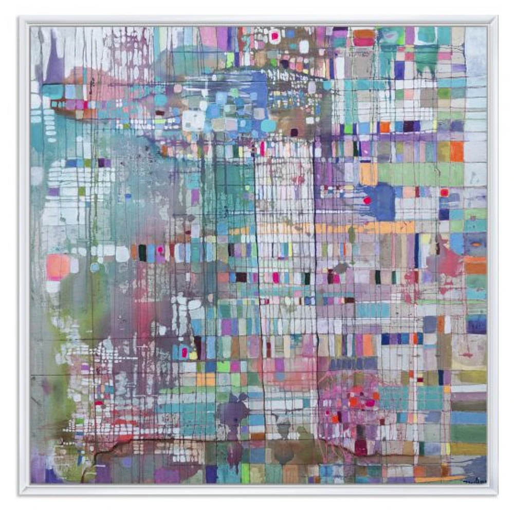 Matrix Colour Field  Wall Art