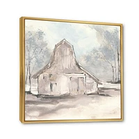 Farmhouse Barn Grey VI  Wall Art