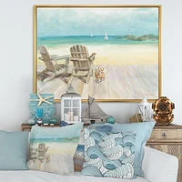 Seaside Morning no Window  Canvas
