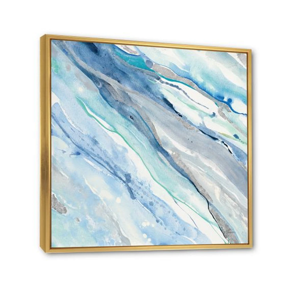 Toile « Blue Silver Spring II