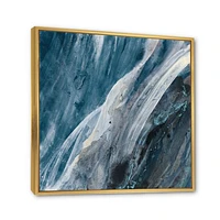 Toile « Splash Blue Indigo »