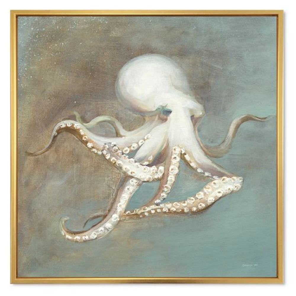 Octopus Treasures from the Sea  Wall Art
