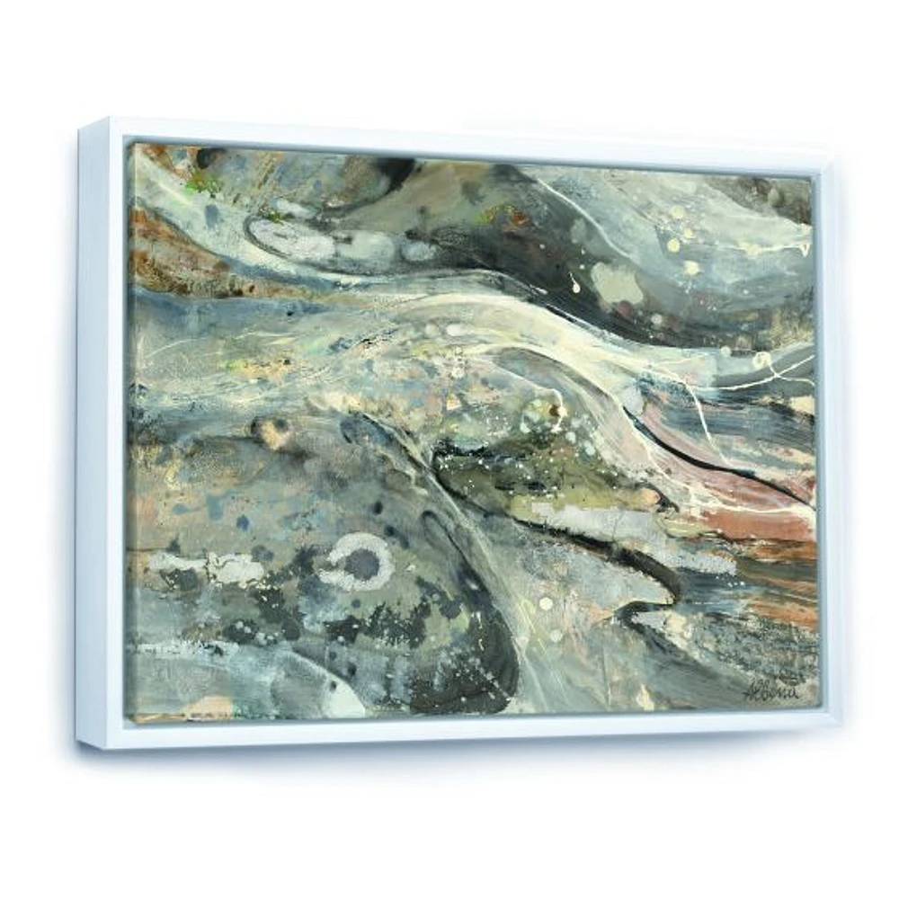 Fire and Ice Minerals VI  Wall Art