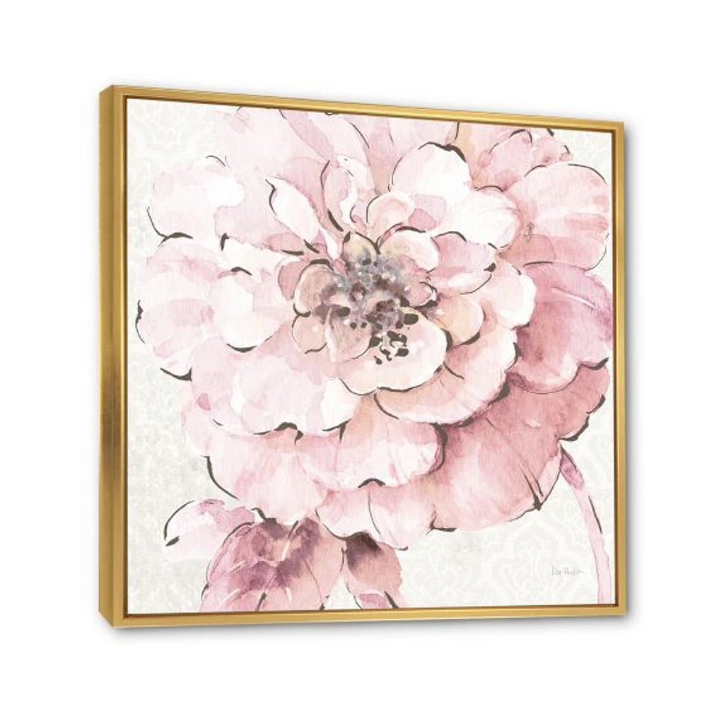 Indigold Shabby Peonies Pink  Canvas