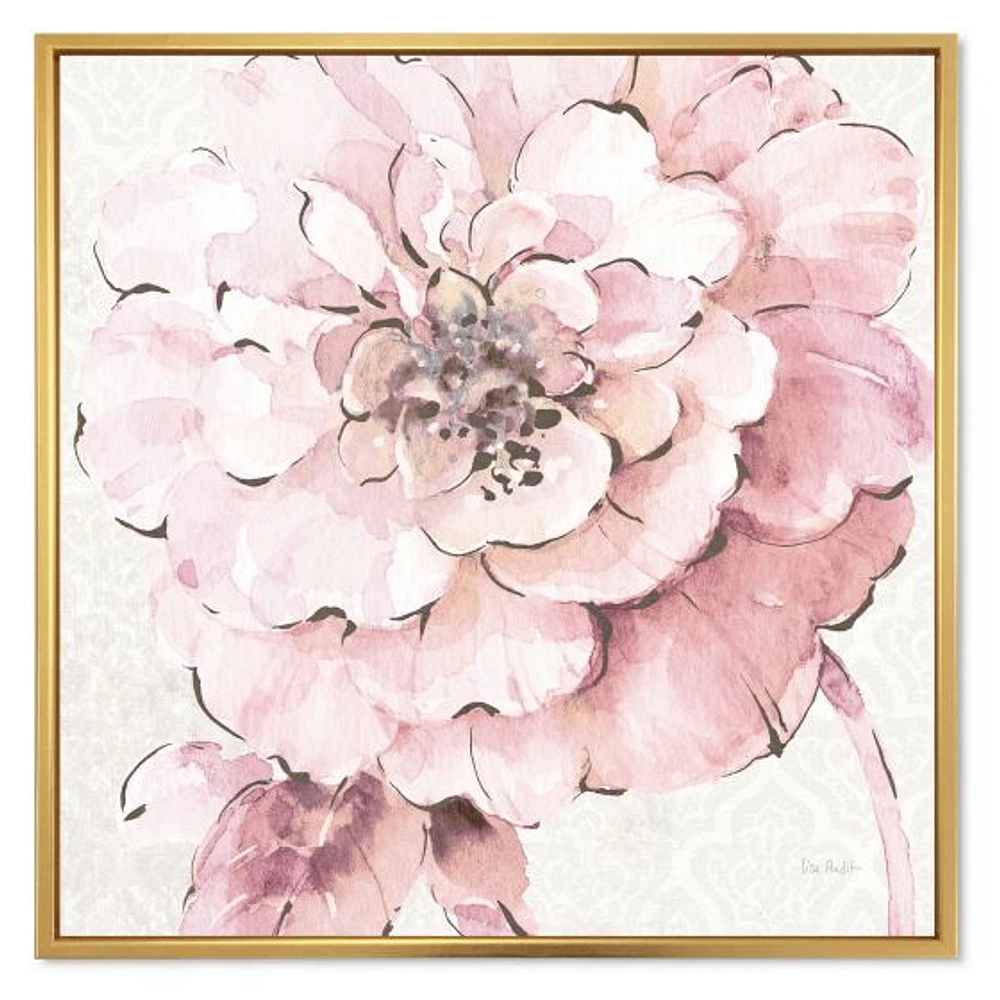 Indigold Shabby Peonies Pink  Canvas