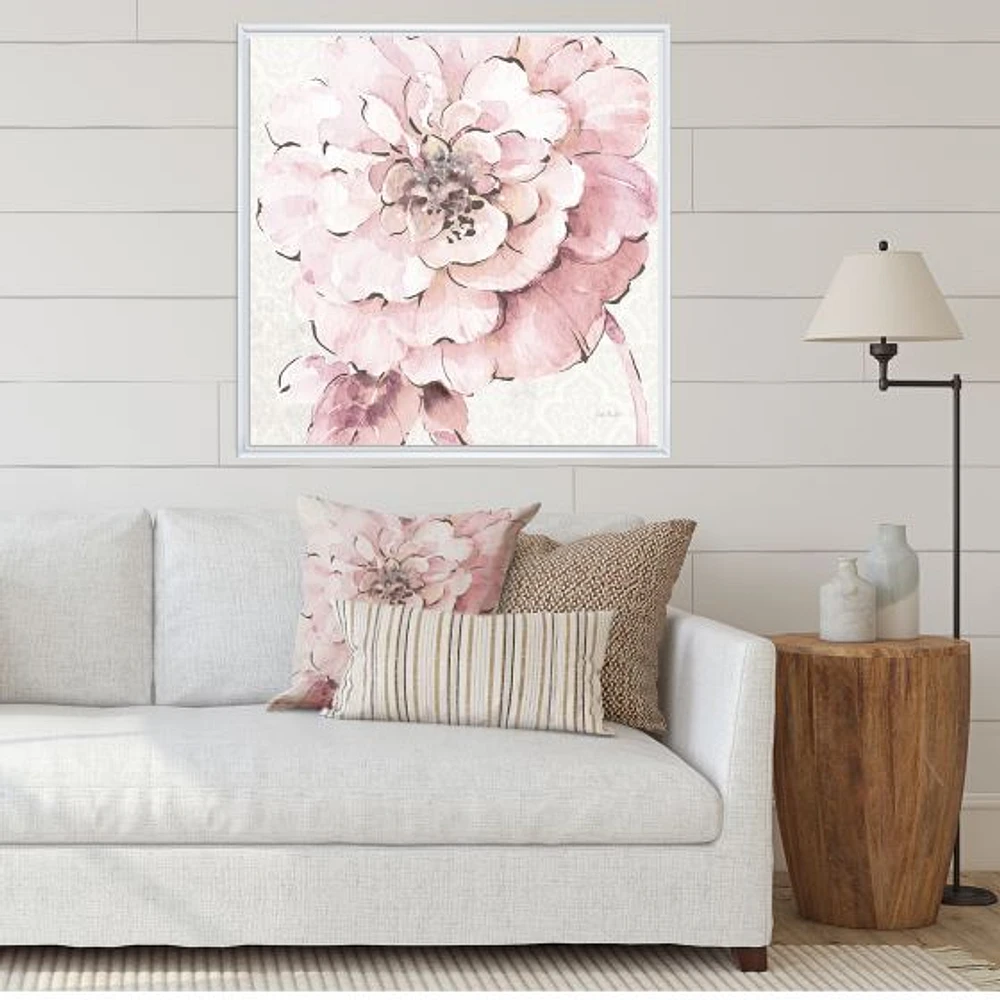 Indigold Shabby Peonies Pink  Canvas