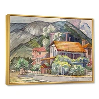 Greek Landscape off The Coast of Aegean Sea  Wall Art