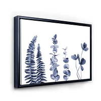 Navy Blue Eucalyptus I Wall Art