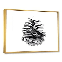 Conifer Cone Monochrome Wall Art