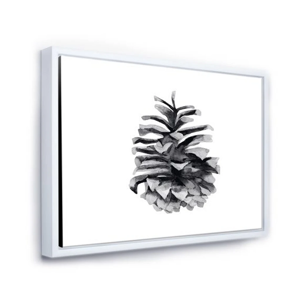 Conifer Cone Monochrome Wall Art