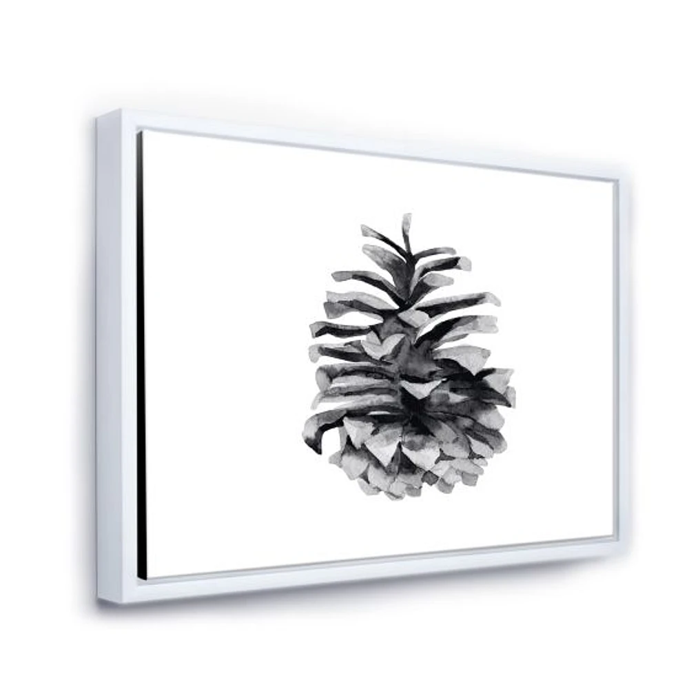 Conifer Cone Monochrome Wall Art