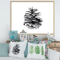Conifer Cone Monochrome Wall Art
