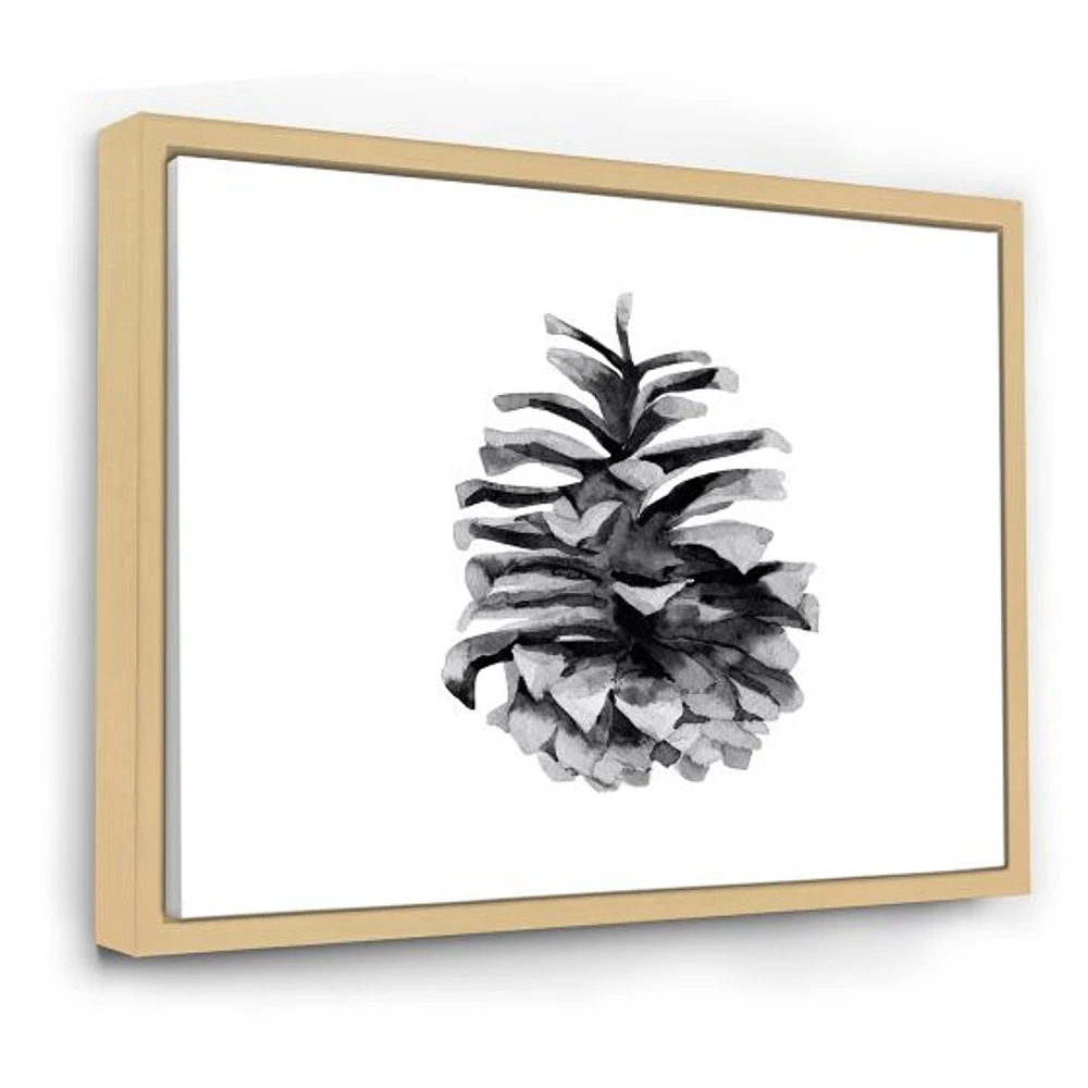 Conifer Cone Monochrome Wall Art