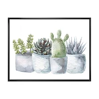 Cactus and Succulent House Plants I  Wall Art