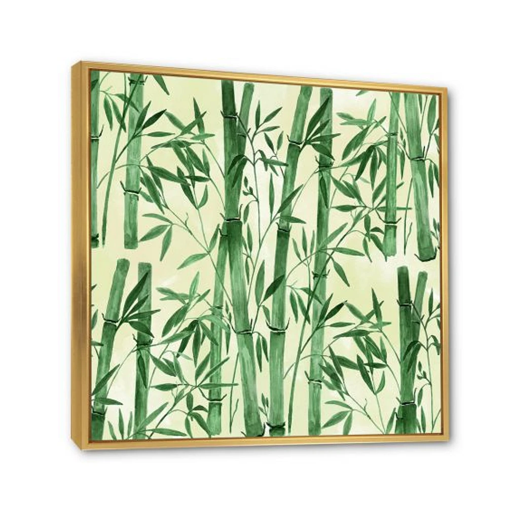 Bamboo Branches The Forest I  Wall Art