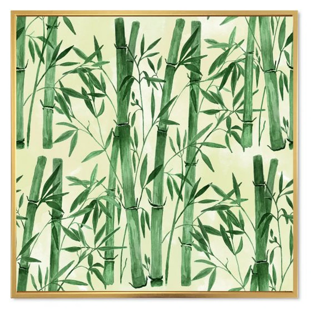 Bamboo Branches The Forest I  Wall Art