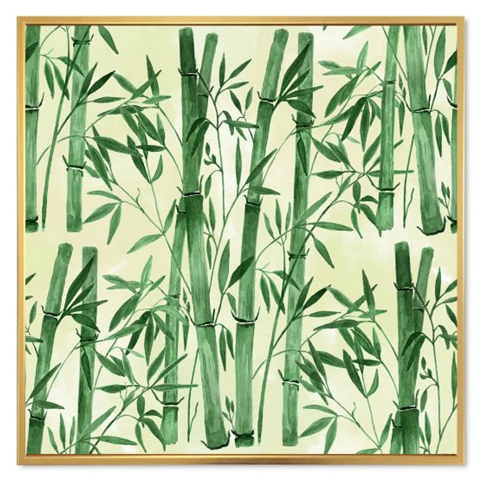 Bamboo Branches The Forest I  Wall Art