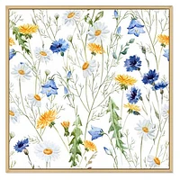 WildFlowers Chamomile and Clover Bell II  Wall Art