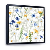WildFlowers Chamomile and Clover Bell II  Wall Art