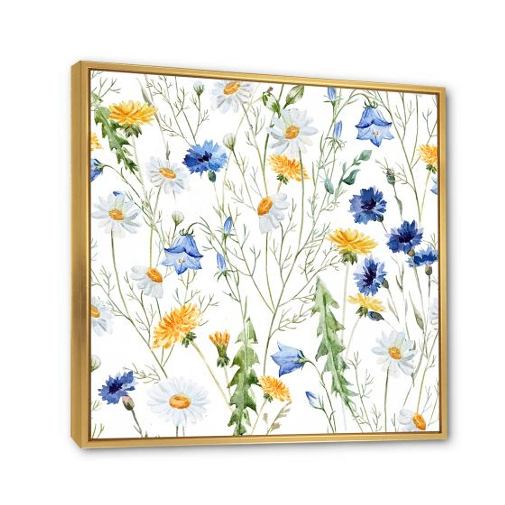WildFlowers Chamomile and Clover Bell II  Wall Art