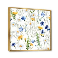 WildFlowers Chamomile and Clover Bell II  Wall Art