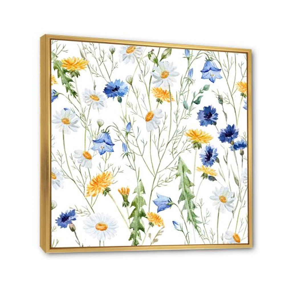 WildFlowers Chamomile and Clover Bell II  Wall Art