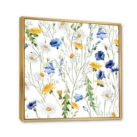 WildFlowers Chamomile and Clover Bell II  Wall Art