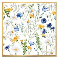 WildFlowers Chamomile and Clover Bell II  Wall Art