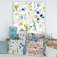 WildFlowers Chamomile and Clover Bell II  Wall Art