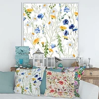 WildFlowers Chamomile and Clover Bell II  Wall Art